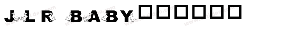 JLR Baby字体转换